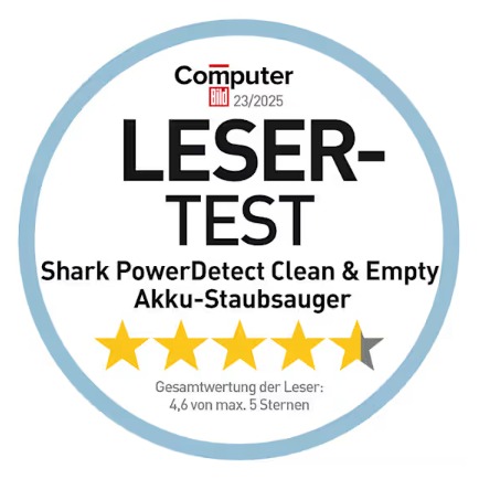 Computer Bild Lesertest: 4,6 von 5 Sternen